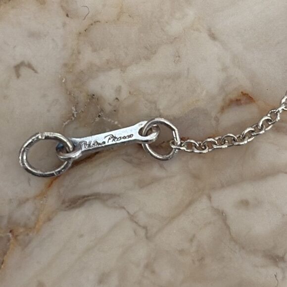 Tiffany & Co. Paloma Picasso Aries Zodiac Necklace Sterling Silver - Picture 8 of 9